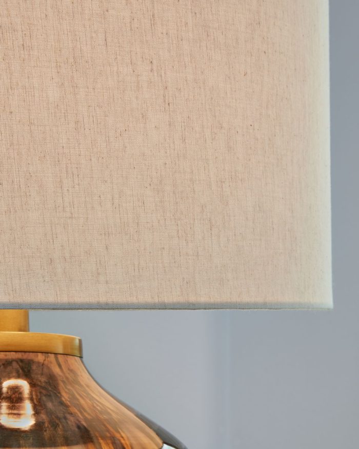 Jadstow - Black / Silver Finish - Glass Table Lamp - Image 4