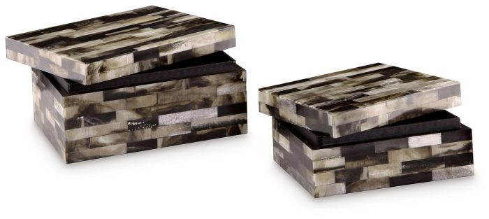 Ellford - Black / Brown / Cream - Box Set (Set of 2) - Image 2