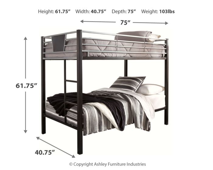 Dinsmore - Bunk Bed W/Ladder - Image 4