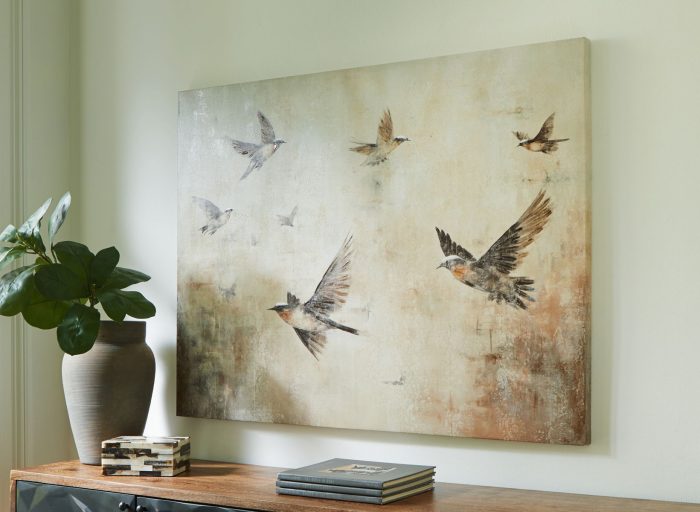 Collmund - Gray / Brown - Wall Art - Image 3