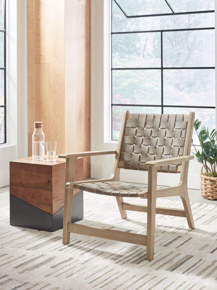 Jameset - Taupe - Accent Chair - Image 3