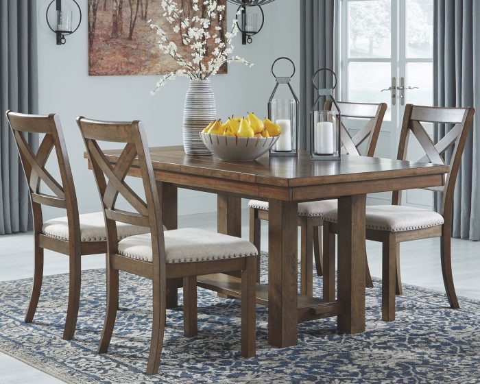 Moriville - Grayish Brown - Rectangular Dining Room Extension Table - Image 2