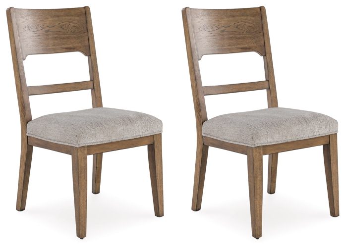 Cabalynn - Oatmeal / Light Brown - Dining Uph Side Chair (Set of 2) - Image 4