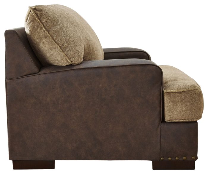 Alesbury - Chocolate - Chair and a Half - Image 3
