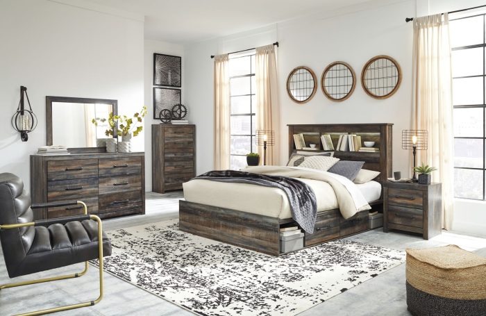 Drystan - Panel Bookcase Bed - Image 16