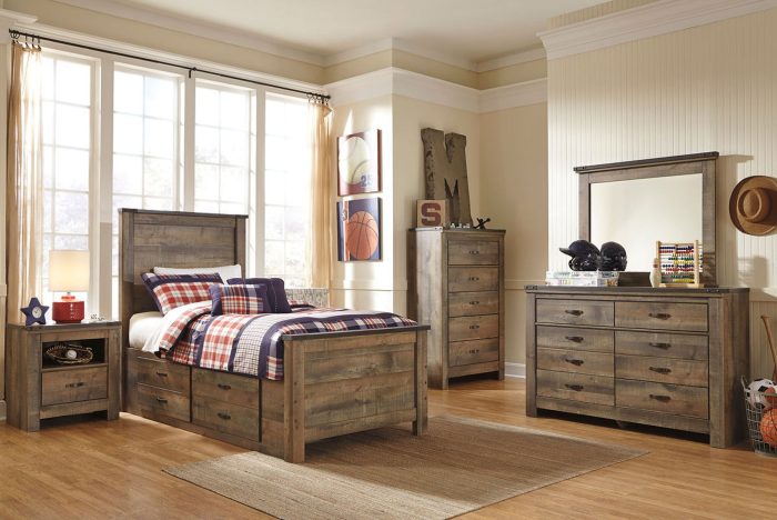 Trinell - Panel Bed - Image 6