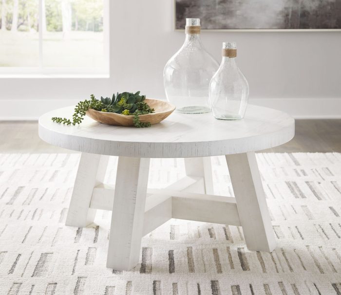 Jallison - Off White - Round Cocktail Table - Image 4