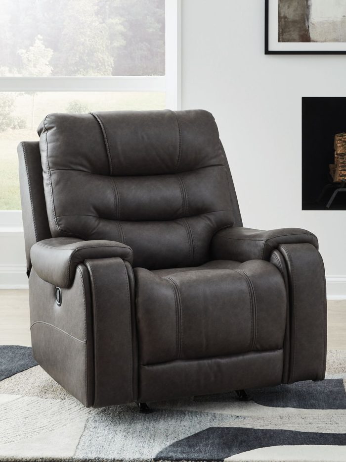 Femley - Smoke - Rocker Recliner - Image 3