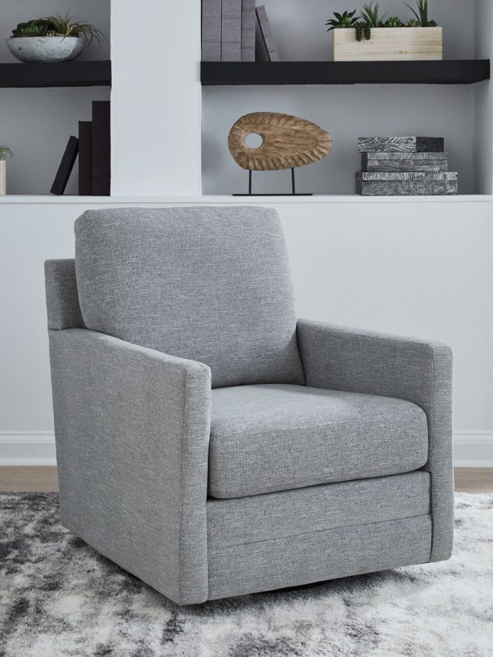 Freybourne Next-Gen Nuvella - Swivel Accent Chair - Image 4