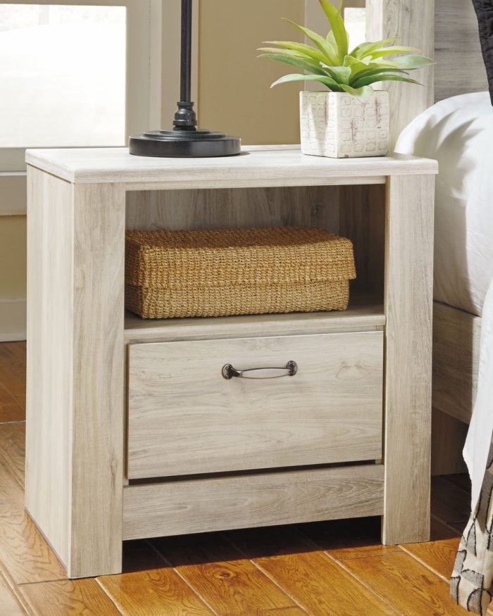 Bellaby - Whitewash - One Drawer Night Stand - Image 4