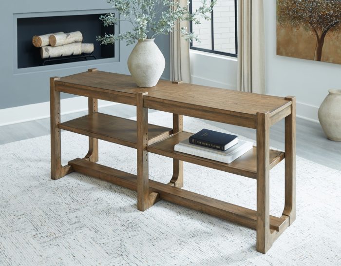 Cabalynn - Light Brown - Sofa Table - Image 4