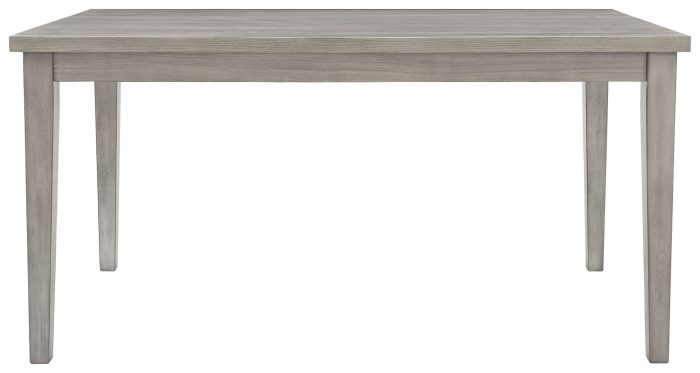 Parellen - Gray - Rectangular Dining Room Table - Image 4