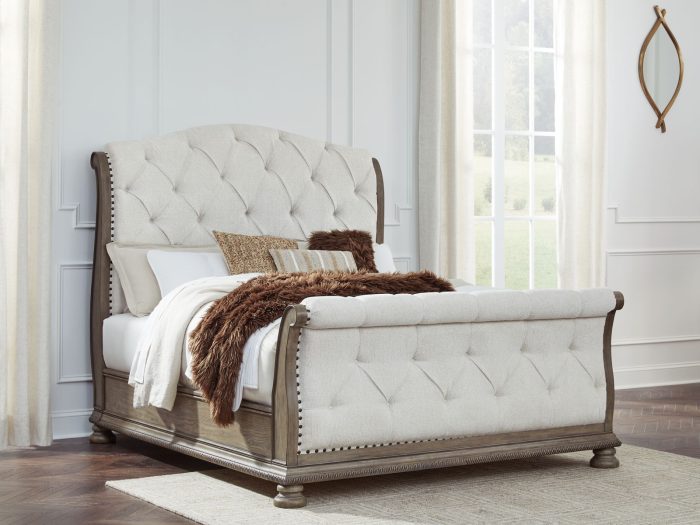 Ardenfield - Upholstered Sleigh Bed - Image 5