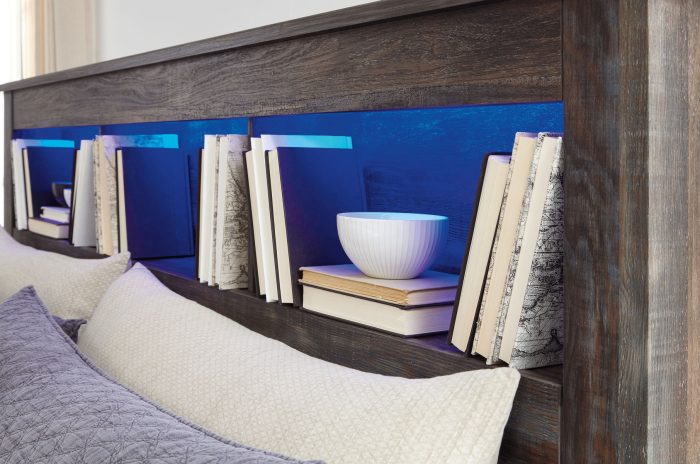 Drystan - Panel Bookcase Bed - Image 3