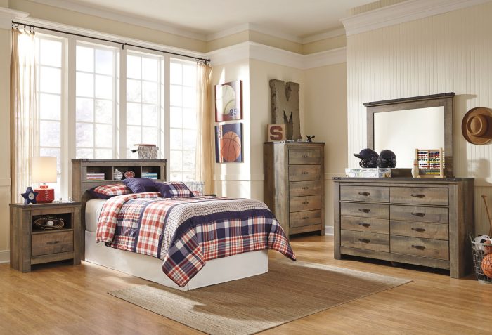 Trinell - Youth Bookcase Headboard - Image 6