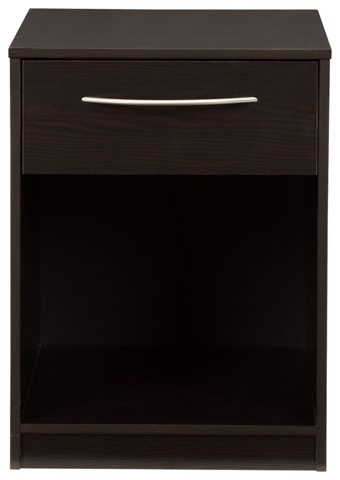Finch - Black - One Drawer Night Stand - Image 2