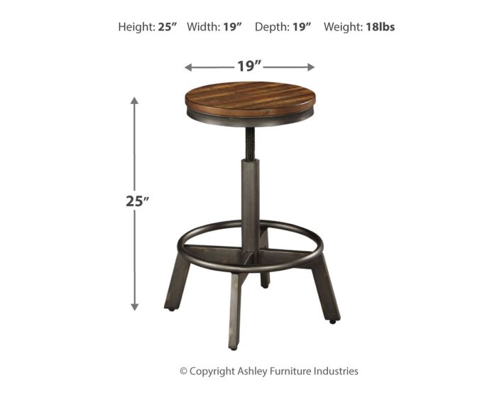 Torjin - Swivel Stool (Set of 2) - Image 3