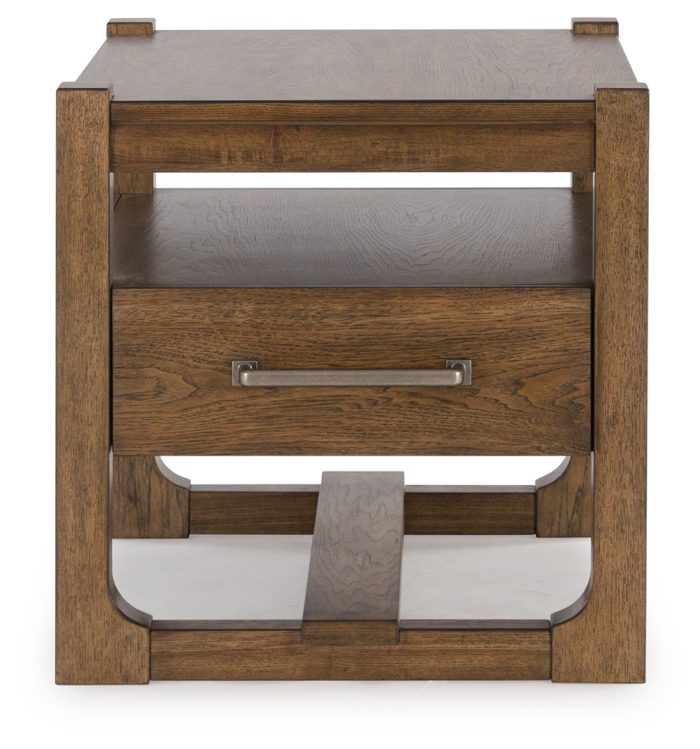 Cabalynn - Light Brown - Square End Table - Image 3