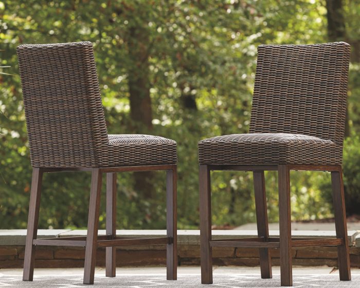 Paradise Trail - Medium Brown - Barstool (Set of 2) - Image 2