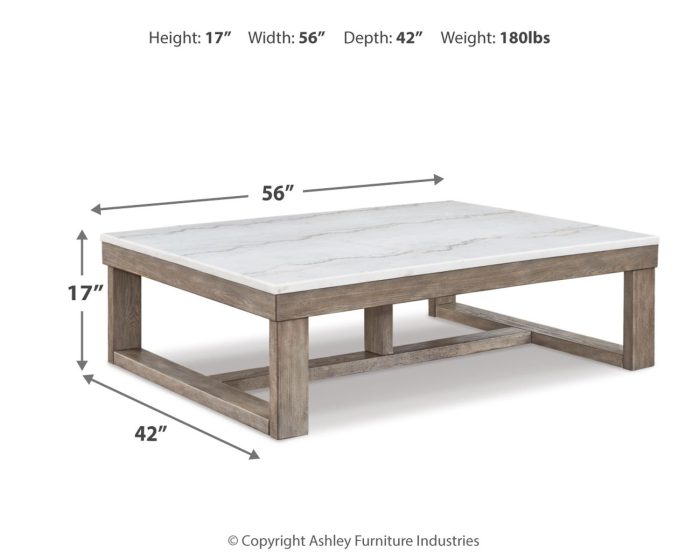 Loyaska - Brown / Ivory - Rectangular Cocktail Table - Image 2