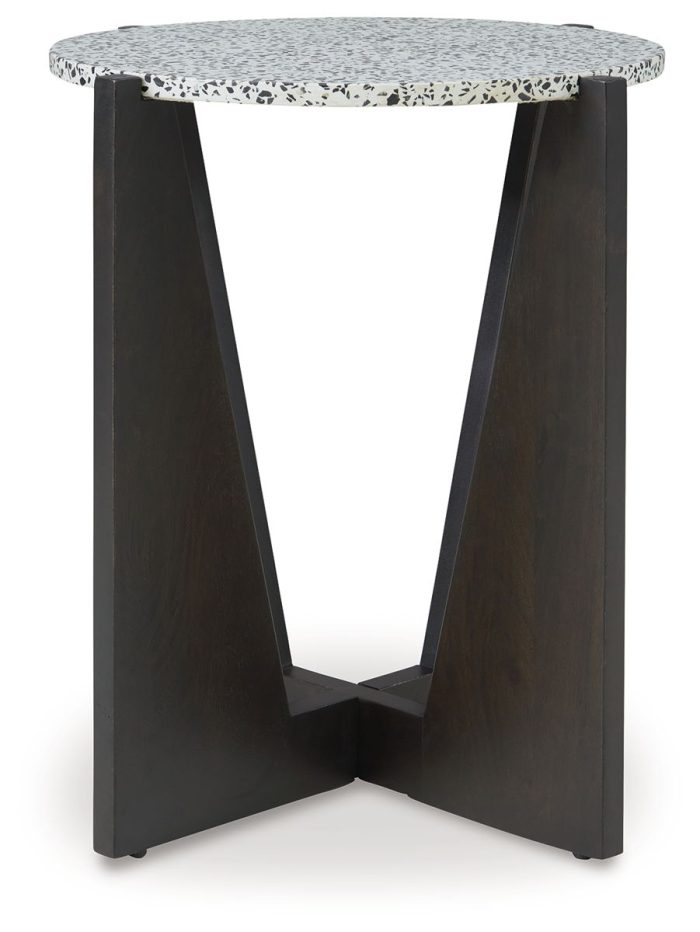 Tellrich - Black / White - Accent Table - Image 4