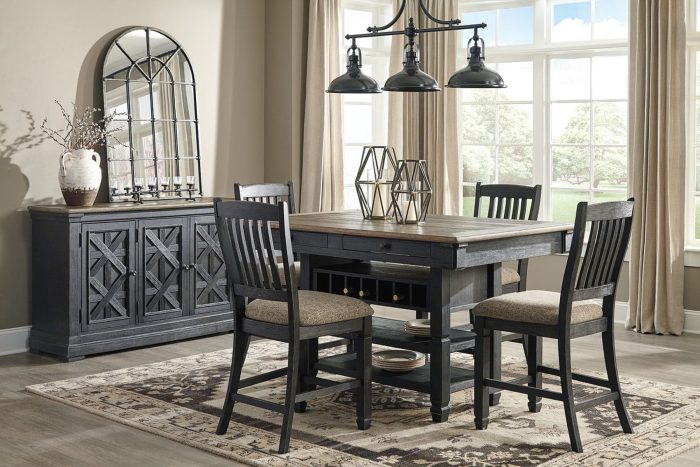 Tyler Creek - Counter Height Table Set - Image 7