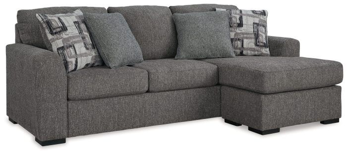 Gardiner - Pewter - Sofa Chaise - Image 4