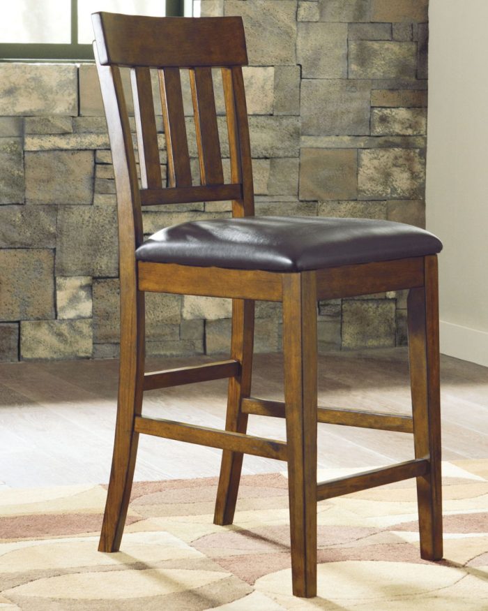 Ralene - Medium Brown - Upholstered Barstool (Set of 2) - Image 3