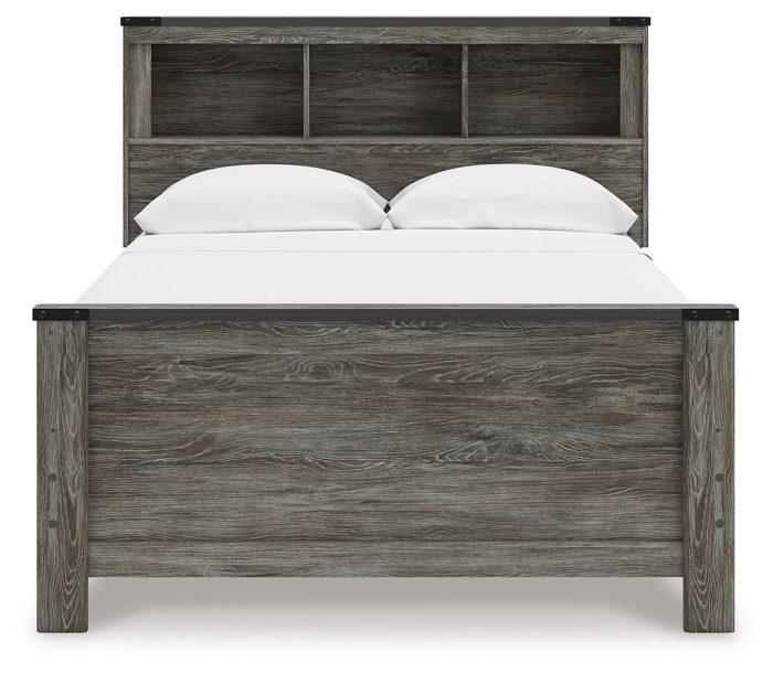 Frandern - Bookcase Panel Bed - Image 3