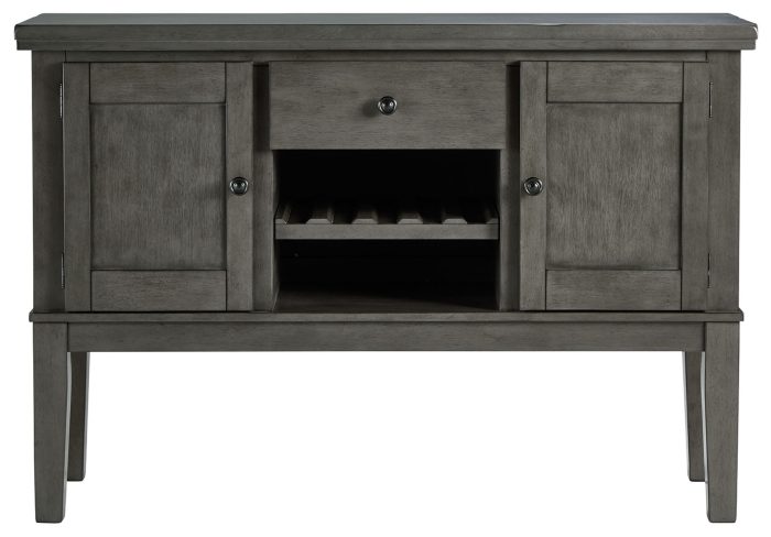 Hallanden - Gray - Dining Room Server - Image 2