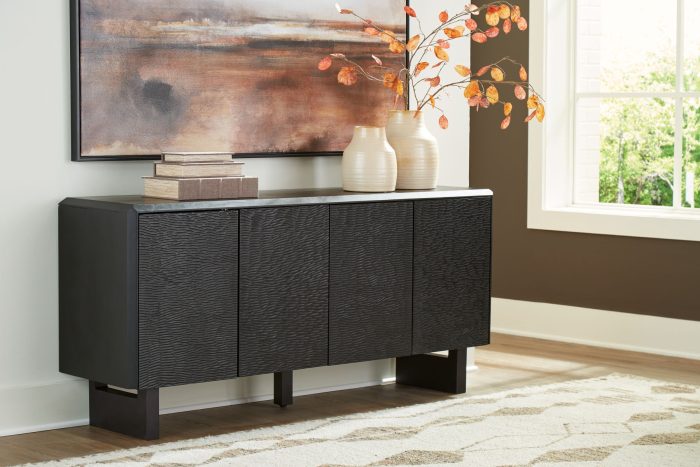 Farrelmore - Black - Accent Cabinet - Image 3
