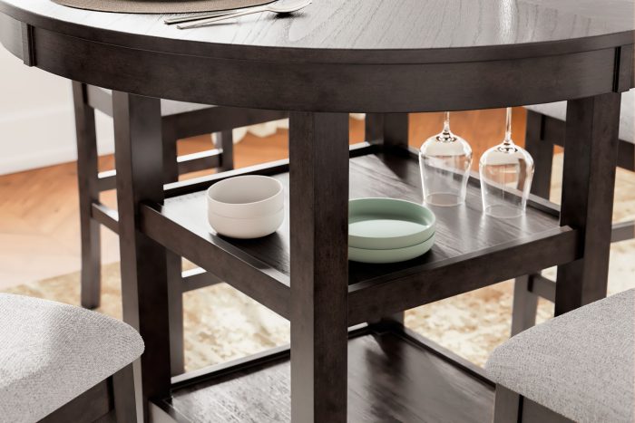 Langwest - Brown - Dining Room Counter Table Set (Set of 5) - Image 2