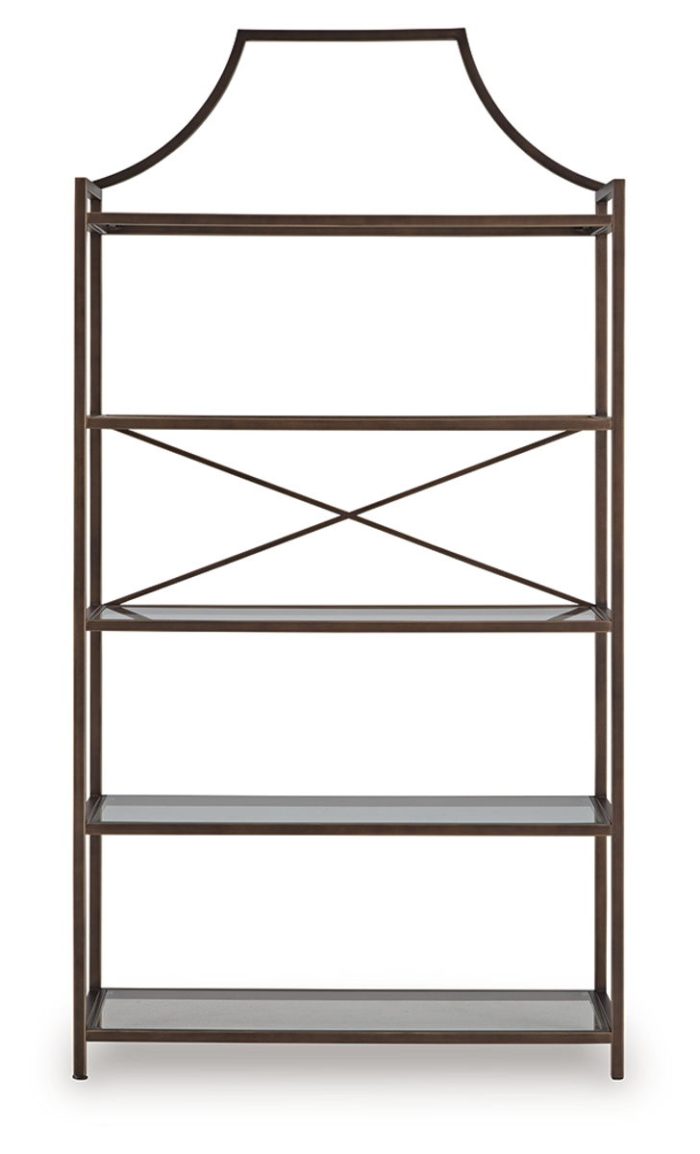Bernonly - Antique Bronze Finish - Bookcase - Image 2