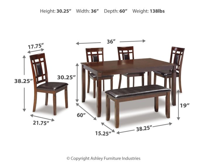 Bennox - Brown - Dining Room Table Set (Set of 6) - Image 3