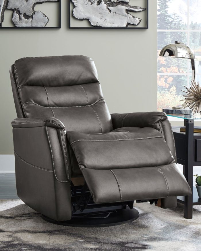 Riptyme - Quarry - Swivel Glider Recliner - Image 4