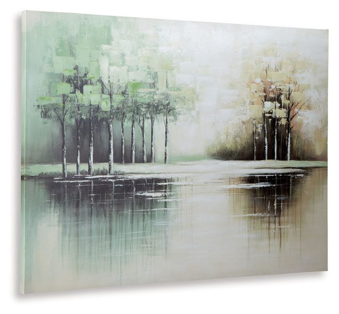 Garlenridge - Green / Tan / White - Wall Art - Image 3