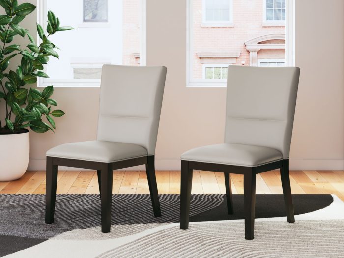 Glinari - Taupe / Black - Dining Upholstered Side Chair (Set of 2) - Image 4