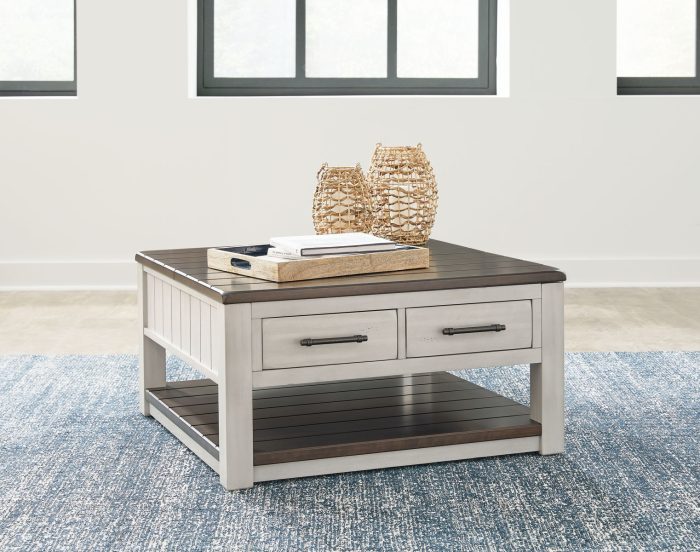 Darborn - Gray / Brown - Lift Top Cocktail Table - Image 3