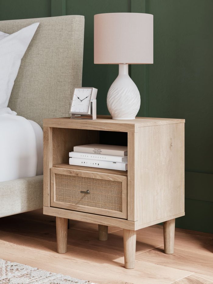 Cielden - Two-Tone - One Drawer Night Stand - Image 3