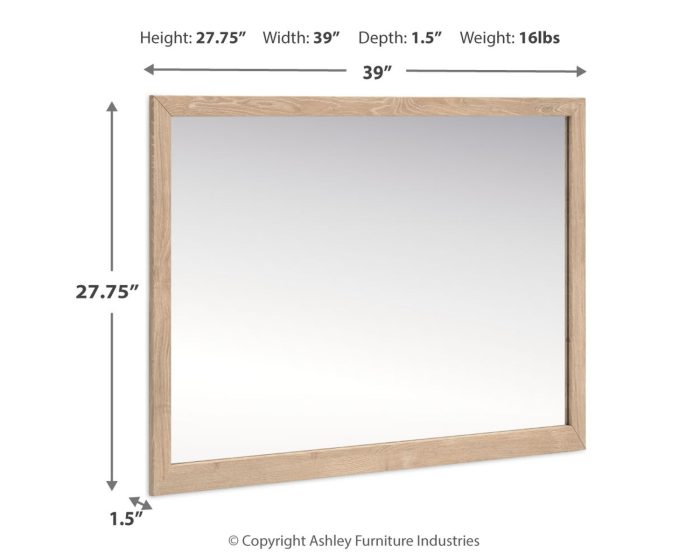 Cielden - Tan - Bedroom Mirror - Image 4