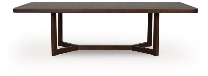 Dilenno - Dark Brown - Rectangular Dining Room Extension Table - Image 3