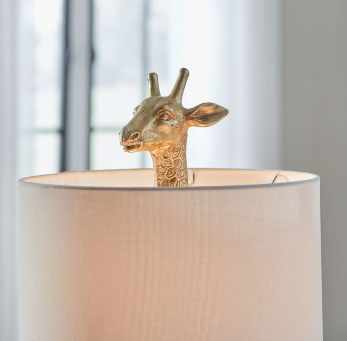 Ferrison - Gold Finish - Poly Table Lamp - Image 4