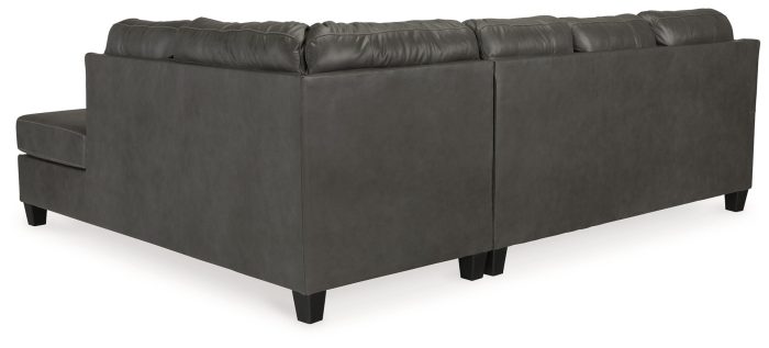 Valderno - Fog - 2-Piece Sectional With Raf Corner Chaise - Image 2