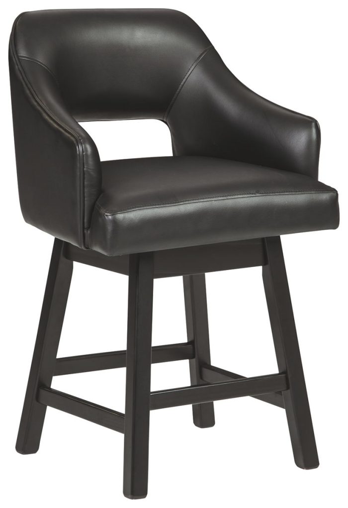Tallenger - Upholstered Swivel Barstool (Set of 2) - Image 4