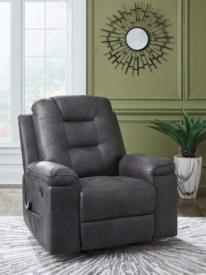 Stockworth - Granite - Rocker Recliner - Image 3