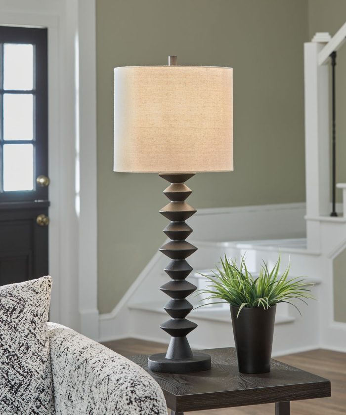 Luanndon - Black - Poly Buffet Lamp - Image 4