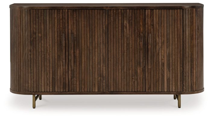 Amickly - Dark Brown - Accent Cabinet - Image 2