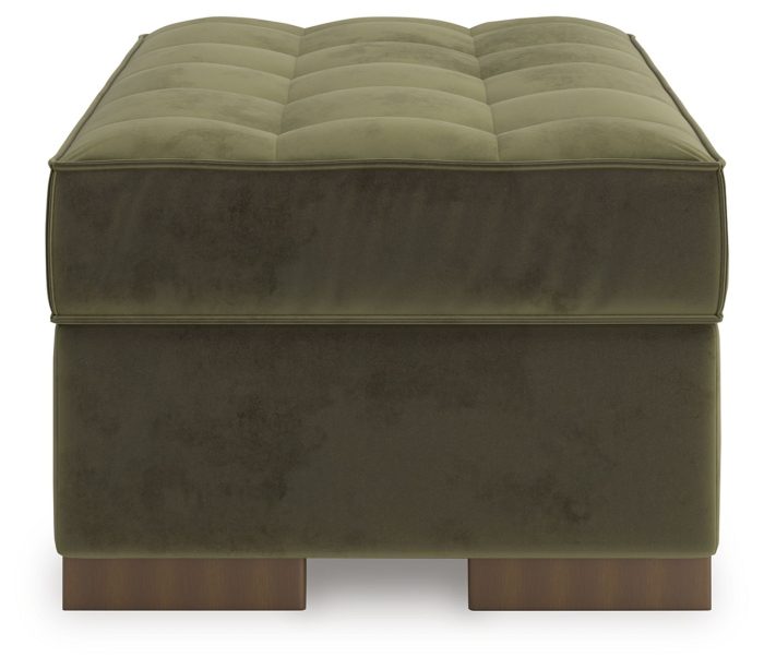 Caspian-Town - Olive - Oversized Accent Ottoman - Image 3