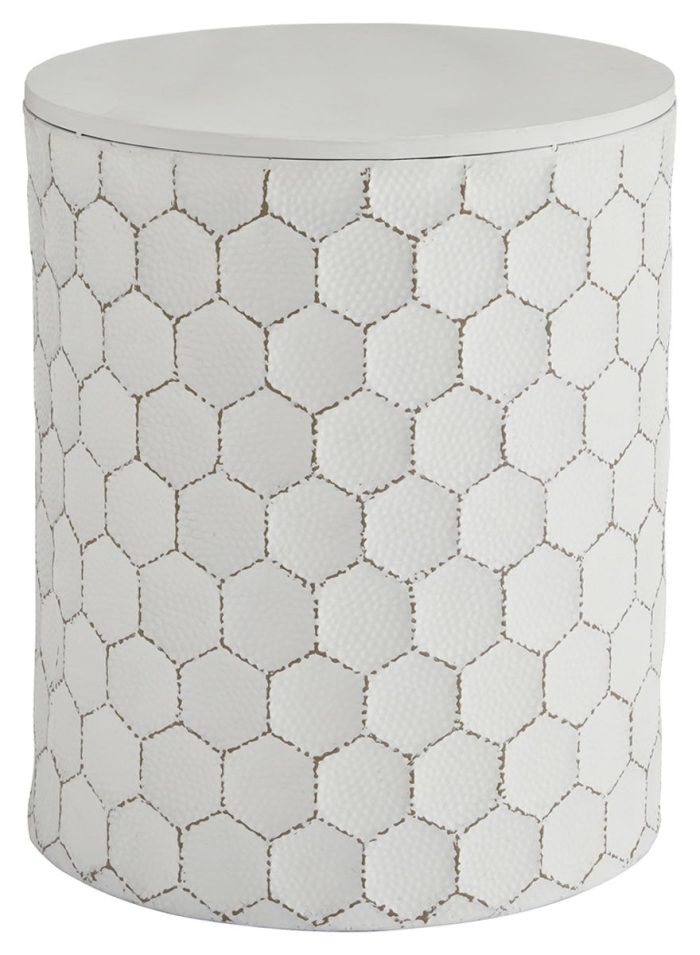 Polly - White - Stool
