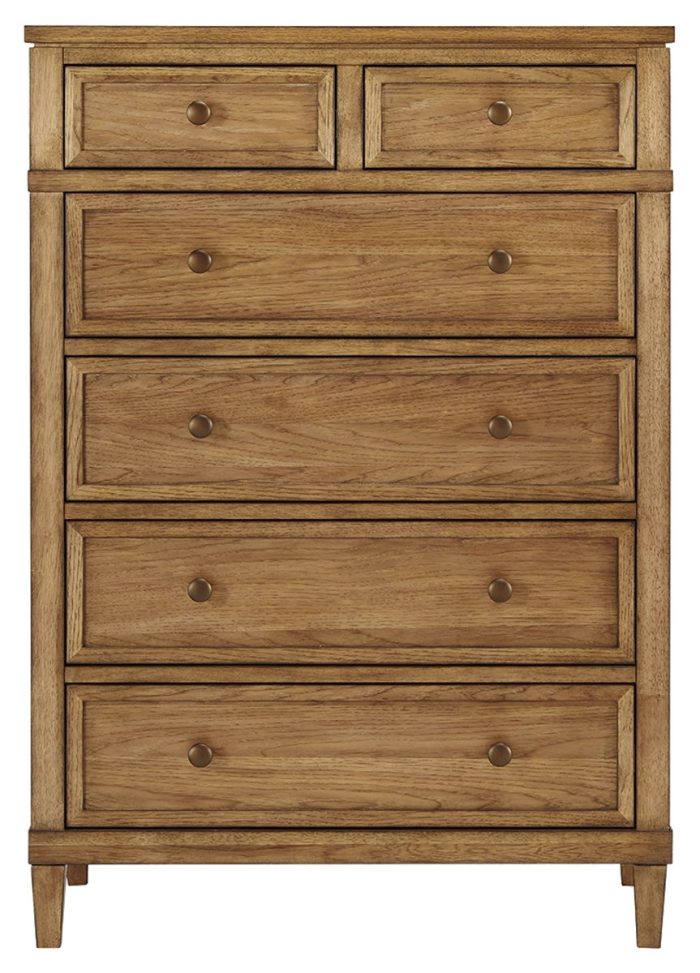 Sharlance - Brown - Six Drawer Chest - Image 2